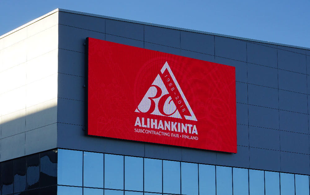 LED-näytön toimitusprojektin eteneminen