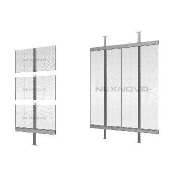 LED-näytön jalustarakenne