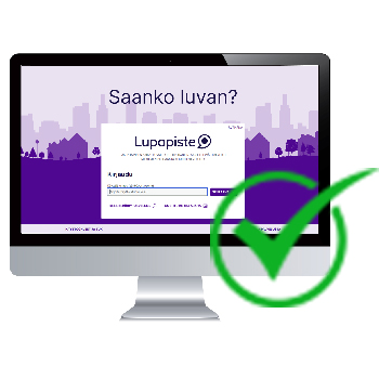 LED-näytön lupa-asiat