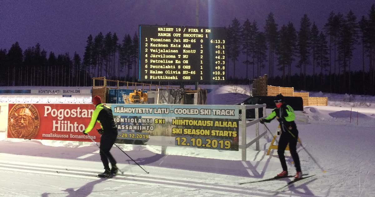 Tulostaulu Kontiolahdessa