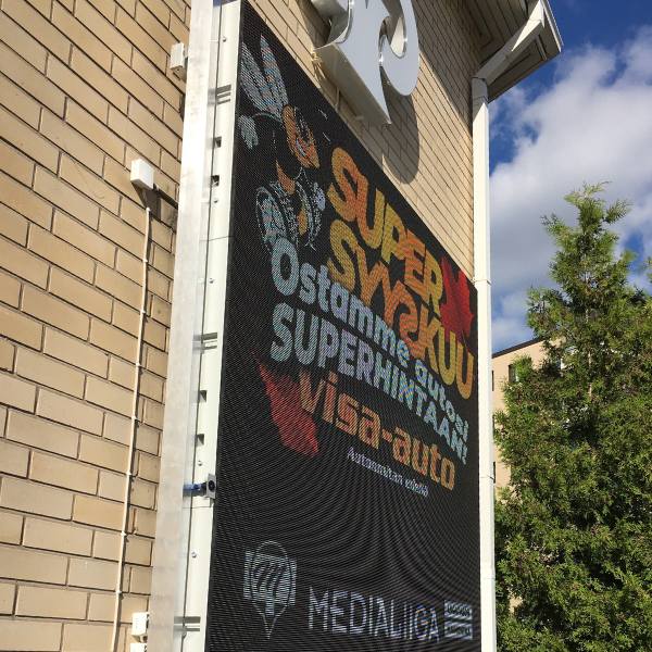 Nordic Led Solutions Liedon Säästöpankki ulkonäyttö