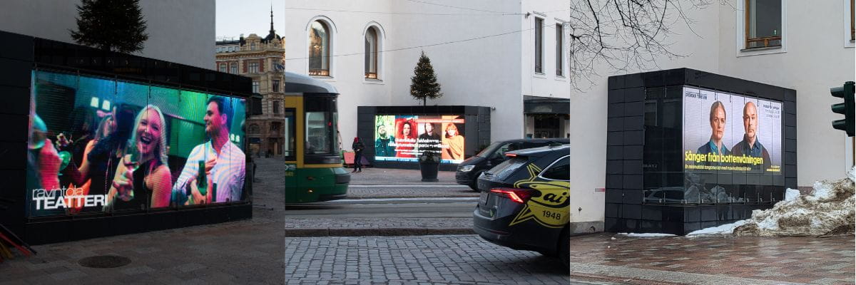 Ulkonäytöt Svenska Teatern