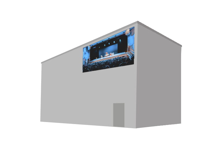 LED-ulkomainosnäyttö M