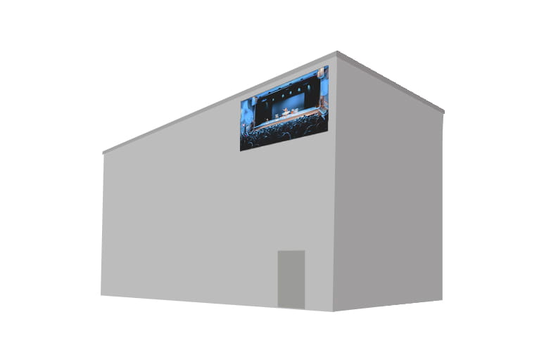 LED-ulkomainosnäyttö S