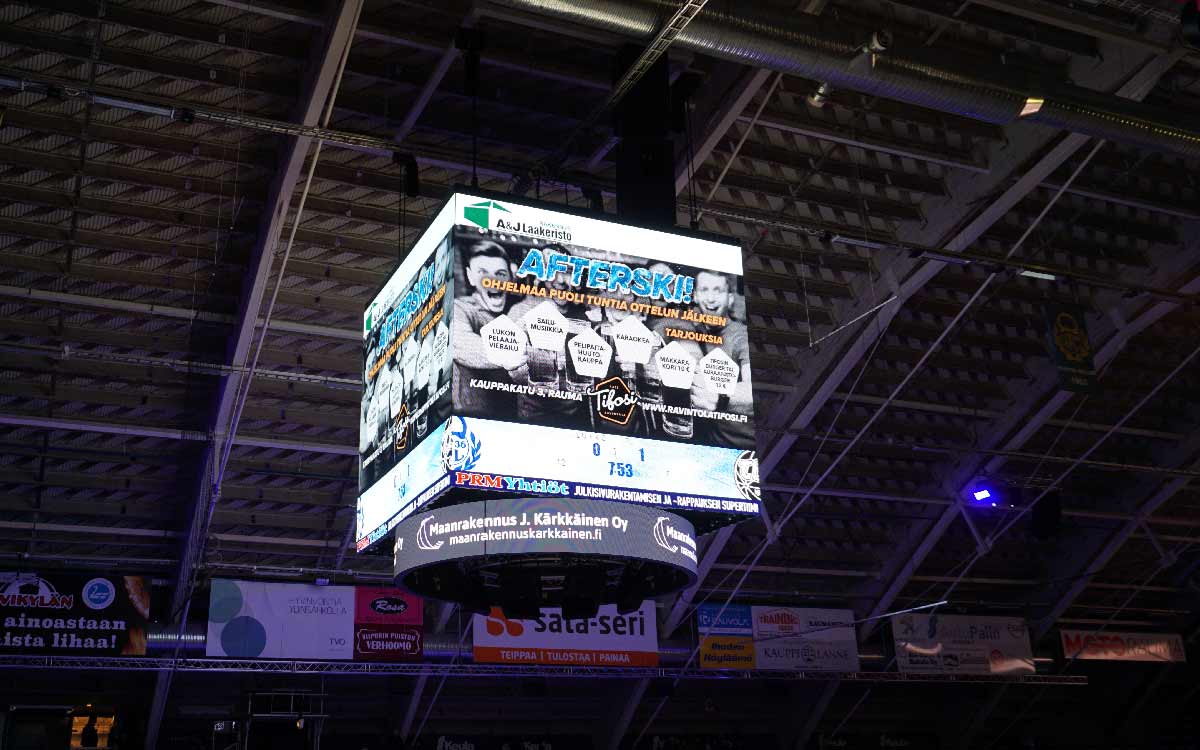 Mediakuutio Kivikylän Areenalla