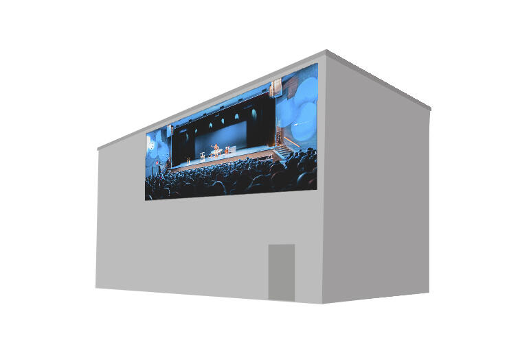 Ulkomainosnäyttö L-koko, 26m²